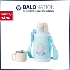 [CHÍNH HÃNG] Bình giữ nhiệt Trẻ em Công chúa dung tích 600 ml- 2 nắp thay thế BEDDYBEAR RT103 - tại Balonation.vn