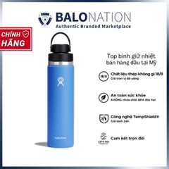 Bình giữ nhiệt Hydro Flask 24 oz Wide Flex Chug Cap