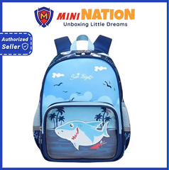 Balo mẫu giáo SUN EIGHT Brightz 90153 cho bé trai bé gái từ 2 đến 5 tuổi - Siêu nhẹ, đáng yêu, chống thấm