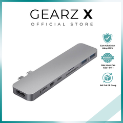 Cổng chuyển HyperDrive PRO 8-IN-2 Hub cho USB-C MacBook Pro/Air - GN28D