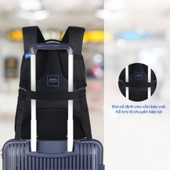 Balo laptop 15.6 inch STARGO Gratis thanh lịch, siêu nhẹ, chất liệu trượt nước, thoáng khí, chắc chắn