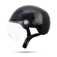 Mũ bảo hiểm 1/2 đầu EGO E-22 có kính - MBH nửa đầu cứng cáp, thoáng khí, có núm tăng chỉnh size linh hoạt