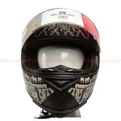 Mũ bảo hiểm fullface 1 kính SUNDA 822 - MBH phượt, biker, thoáng khí, êm dày, thiết kế tinh tế, cá tính