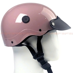 Mũ bảo hiểm 1/2 đầu mỏ da ĐỨC HUY 309 JOKO - MBH nửa đầu hiện đại, an toàn, êm nhẹ, thoải mái