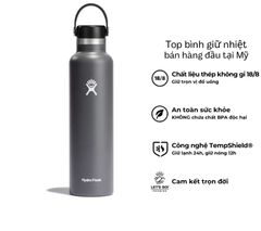Bình giữ nhiệt Hydro Flask 24 Oz Standard Flex Cap có nắp xoay