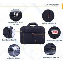 Cặp Học Sinh Đa Năng KIM LONG KL034