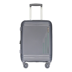 Vali kéo nhựa TRAVELKING 8802 size xách tay cabin 19 inch - Chống rạch, nới rộng 25%, khóa TSA, sạc USB