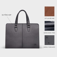Cặp xách da công sở Laptop 14 inch FADODA FCD312 - Vintage, Cao cấp, Chống thấm nước