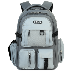 Balo Học Sinh Thời Trang SAKOS STORMY - Thiết Kế Đơn Giản, Siêu Nhẹ - BH Dài Hạn