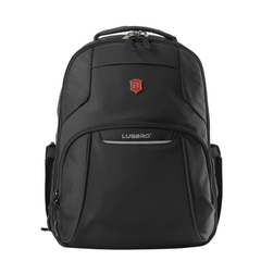 Balo laptop 17 inch LUGBRO Jamboree - Sức chứa lớn, nhiều ngăn, vải trượt nước, đai gài vali, cổng dây sạc