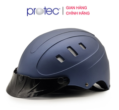 Mũ Bảo Hiểm Nửa Đầu PROTEC ROSA RLW Đơn Màu - Size L, An Toàn, Thời Trang