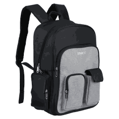 [CHÍNH HÃNG] Balo laptop 15.6 inch STARGO Grido - Siêu nhẹ, dày dặn đứng form, chống thấm hiệu quả - BH Dài Hạn