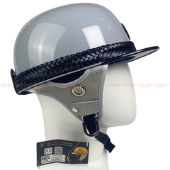 Mũ bảo hiểm 1/2 đầu dây thừng NAPOLI N120 - MBH nửa đầu dáng snapback thời trang chắc chắn, chịu va đập tốt