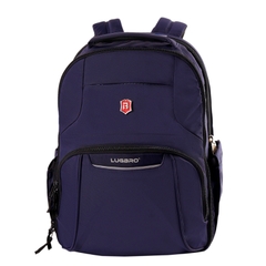 Balo laptop 17 inch LUGBRO Jamboree - Sức chứa lớn, nhiều ngăn, vải trượt nước, đai gài vali, cổng dây sạc