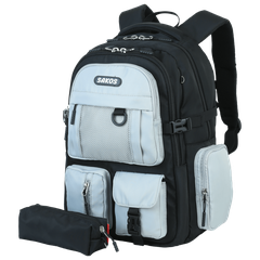 Balo Học Sinh Thời Trang SAKOS STORMY - Thiết Kế Đơn Giản, Siêu Nhẹ - BH Dài Hạn