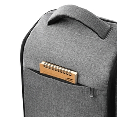 Balo laptop 15.6 inch KINGBAG Antony - Nhiều ngăn, nắp U zip, dung tích 20L, tối giản, gọn nhẹ, trượt nước