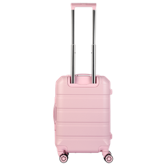 Vali kéo nhựa SAKOS Avenir size M ký gửi 24 inch có ngăn nới rộng - Cổng sạc USB - Khóa TSA