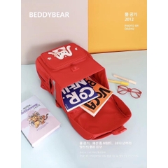 Balo Tiểu Học Chống Gù BEDDYBEAR Schoolbag Thỏ Đỏ Cho Bé Từ 6 Tuổi BF-THO