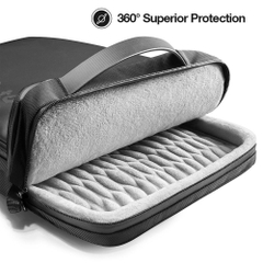 Túi Đeo Chéo TOMTOC Urban Codura Shoulder Bags Black Macbook Ultrabook 13 14 inch H14-C01D / 15 16 inch H14-E02D