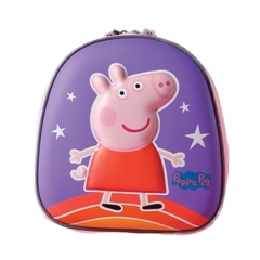Balo Mẫu Giáo Chống Thất Lạc Cho Bé BEDDYBEAR Heo Peppa Pig Tím ZS-HEOTIM