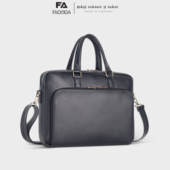 Cặp xách da công sở Laptop 15.6 inch FADODA FCD301 - Lịch lãm, nhiều ngăn, chống thấm nước