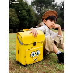 Balo Tiểu Học Chống Gù BEDDYBEAR Royal Spongebob Vàng Cho Bé GZ-VANG