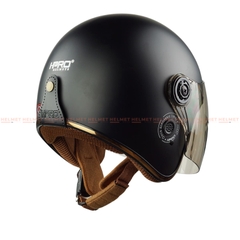 Mũ bảo hiểm 3/4 đầu có kính HPRO HP04K unisex - MBH hiện đại, tối giản, chuẩn an toàn, form ôm gọn nam nữ