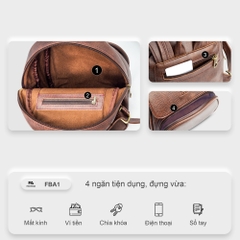 Balo da nữ ipad mini 8 inch FADODA FBA1 nhỏ gọn đi chơi dạo phố