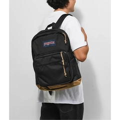 Balo JANSPORT (USA) Right Pack 28L laptop 15 inch - Balo du lịch đơn giản, nhẹ, đế da, vải Codura bền chắc