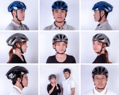 Mũ bảo hiểm 1/2 đầu xe đạp EGO EB-15 siêu nhẹ, tăng chỉnh size linh hoạt - MBH nửa đầu thể thao thoáng khí