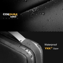 Túi Đeo Chéo TOMTOC Urban Codura Shoulder Bags Black Macbook Ultrabook 13 14 inch H14-C01D / 15 16 inch H14-E02D