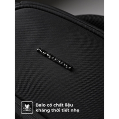 Balo laptop 15.6 inch KINGBAG Oscar vải trượt nước, dày dặn, gọn nhẹ, quai đeo thoáng khí, không mỏi vai