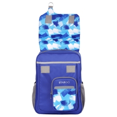 Balo học sinh STARGO Brili cho bé tiểu học lớp 3 4 5 - Nhẹ, chống gù, đai trợ lực, đứng form, đồ họa tươi sáng
