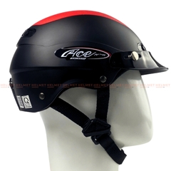 Mũ bảo hiểm 1/2 đầu GRS A102 - MBH nửa đầu gọn nhẹ chuẩn an toàn, chịu va đập mạnh, thoáng khí