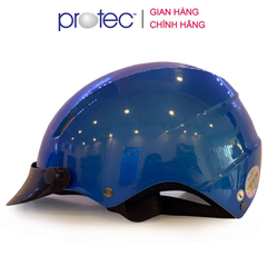 Mũ bảo hiểm nửa đầu không kính Protec VIC MH-001, thời trang, an toàn, chắc chắn, êm nhẹ