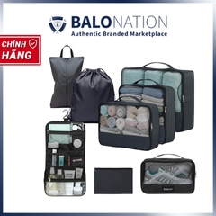 Bộ phụ kiện 8 túi STARGO Arreda - Túi tiện ích sắp xếp hành lý, đựng giày, mỹ phẩm, siêu nhẹ, trượt nước