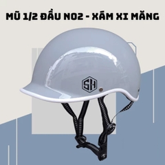 Mũ bảo hiểm 1/2 đầu Napoli N02 kiểu Nhật, Free Size cho vòng đầu 55-58cm - Hàng Chính Hãng