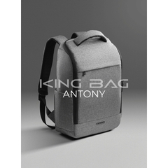 Balo laptop 15.6 inch KINGBAG Antony - Nhiều ngăn, nắp U zip, dung tích 20L, tối giản, gọn nhẹ, trượt nước