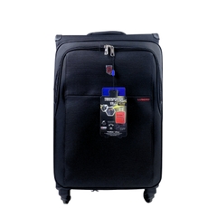 Vali kéo vải LUGBRO Air Pro Max 2.9 kg 24 inch siêu nhẹ có thể nới rộng 6cm, dây kéo chống thủng, khóa TSA