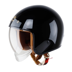 Mũ bảo hiểm 3/4 đầu kính âm ROYAL M139 trơn - MBH giấu kính unisex chuẩn an toàn, chịu va đập mạnh