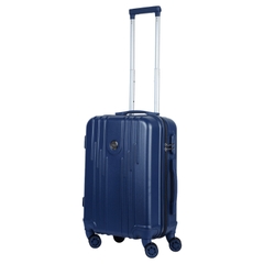 Vali kéo nhựa STARGO Brillant size M ký gửi 24 inch, khóa 3 số, có móc treo, vách ngăn chống đổ, đai chữ X