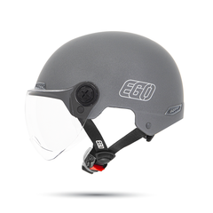 Mũ bảo hiểm 1/2 đầu EGO E-21 có kính - MBH nửa đầu an toàn, có khe thông gió, núm tăng chỉnh size linh hoạt