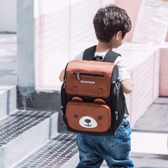 Balo Chống Gù BEDDYBEAR Cho Bé Tiểu Học Thỏ Pipi Màu Nâu BJX-XS-001-NAU
