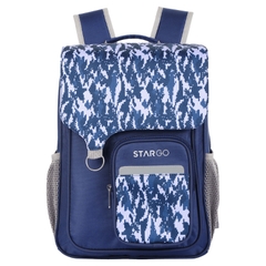 Balo học sinh STARGO Brili cho bé tiểu học lớp 3 4 5 - Nhẹ, chống gù, đai trợ lực, đứng form, đồ họa tươi sáng