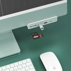Cổng Chuyển Chuyên Dụng IMAC 24″ HyperDrive HDMI 4K60HZ 6-IN-1 USB-C Hub – HD34A8