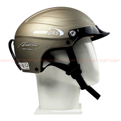 Mũ bảo hiểm 1/2 đầu GRS A860 không kính size lớn - MBH nửa đầu chuẩn an toàn, cực êm, chống trầy