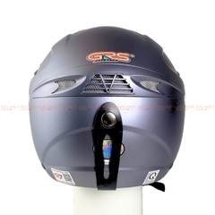 Mũ bảo hiểm 1/2 đầu kính âm GRS A966 - MBH nửa đầu 1 kính chắn gió, lòng nón sâu, lót tháo rời, chịu va đập