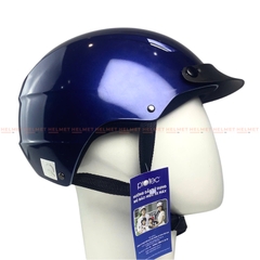 Mũ bảo hiểm 1/2 đầu Protec VIC không kính - MBH nửa đầu thoáng khí, êm nhẹ, đơn giản, chắc chắn, chịu va đập tốt
