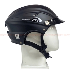 Mũ bảo hiểm 1/2 đầu GRS A760 nhám không kính – Siêu Nhẹ, Cực Êm, Chống Trầy