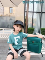 Balo Chống Gù Lớp 1-3 BEDDYBEAR Royal Xanh Lá Cho Bé GZ-XANHLA